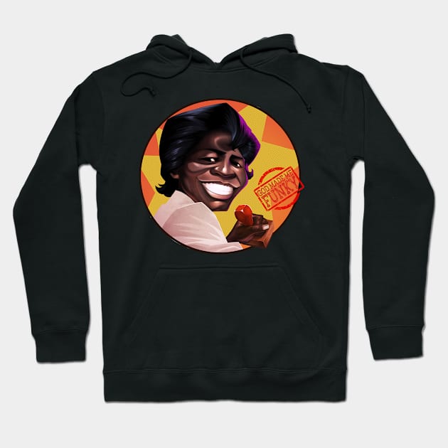 The hardest working man in showbiz Hoodie by Dedos The Nomad